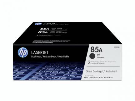 Lasertoner HP CE285AD sort LJ P1100/M1130/M1210MFP 2-pack