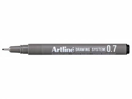 Drawingpen Artline EK237 sort 0,7mm