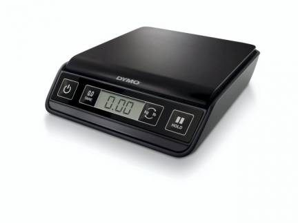 Brevvægt 1kg DYMO M1 sort