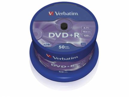 DVD+R 16x 4,7GB spindle (50)