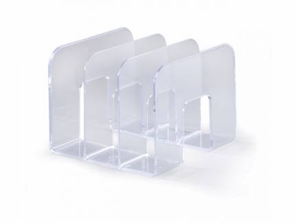 Katalogholder 3 rum klar 215x210x165mm