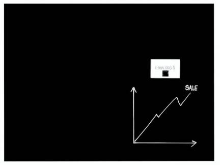 Glastavle Naga magnetisk 600x800mm Sort