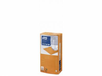 Servietter Tork 2-lags orange 24cm 200stk/pak