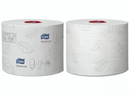 Toiletpapir Tork Mid-Size Advanced T6 2-lags 100m 27rul