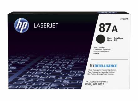 Lasertoner HP CF287A sort