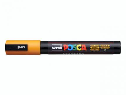 Paint marker Uni Posca PC-5M bright yellow 1,8-2,5mm