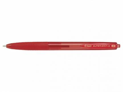Kuglepen Pilot Super Grip G rød medium 1.0 stregbr: 0,27mm