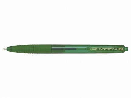 Kuglepen Pilot Super Grip G grøn medium 1.0 stregbr: 0,27mm