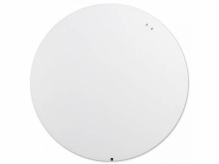 Glastavle Naga magnetisk &Atilde;&tilde;100cm rund PURE White