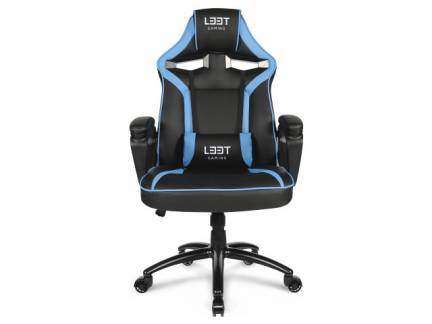 Kontorstol Extreme L33T PU bl&Atilde;&yen;/sort Gaming Mid Level