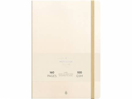 Notebook Deluxe B5 beige beige