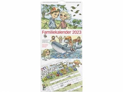 Familiekalender m/Illu. 23x50cm 2023 0661 00
