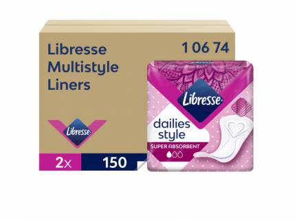 Trusseindlæg Libresse Multistyle 10674 2x150stk/pak