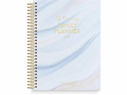 Life Organizer Family Planner ugekalender 2025