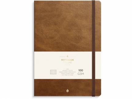 Notebook Deluxe B5 brown