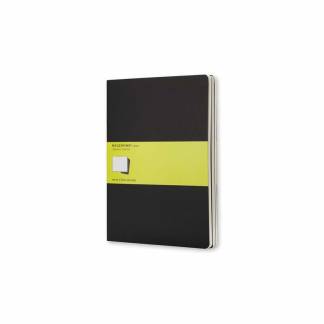 Notesbog MOLESKINE Cahier Journal ulinieret XL 3-pack