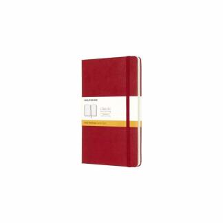 Notesbog MOLESKINE Classic hard linieret Large rød