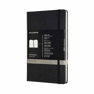 Notesbog MOLESKINE Pro hard linieret XL sort