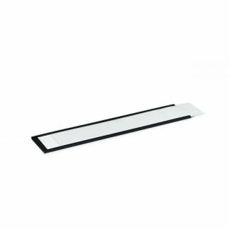 Etiketholder MAGNETIC C-PROFILE 40 mørkgrå 5stk/pak
