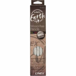 Farveblyant Linex Earth 10stk/sæt af 100% genanvendte aviser