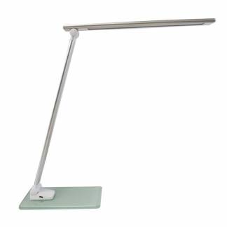 Bordlampe Unilux Popy LED foldbar hvid/metalgrå