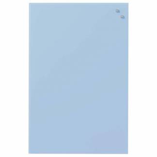 Glastavle Naga magnetisk lys blå 400x600mm