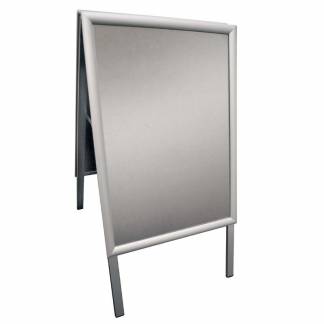 Gadeskilt TWIN Light Standard B2 50x70cm alu