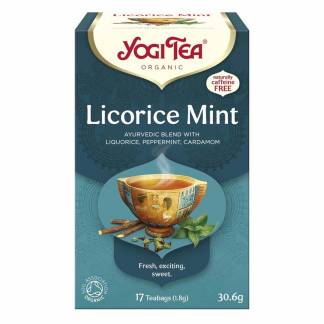 Te Yogi Licorice Mint 17breve/pak