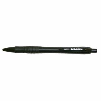 Pencil sort 0,7mm m/click gummigreb viskelæder