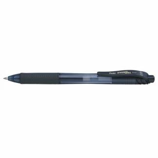 Rollerpen Pentel EnerGelX sort 0,7mm BL107