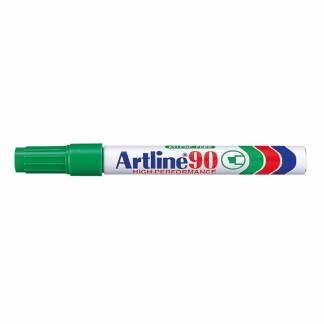 Marker Artline 90 permanent grøn 2-5mm