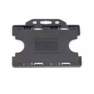 Kortholder NN sort til 2 kort 10stk/pak