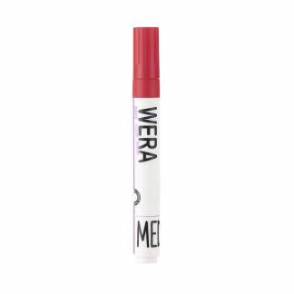 Marker WERA rød permanent kantet spids 1-4mm