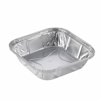 Foliebakke 8357 542ml 153x153x34mm 100stk/pak