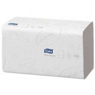 Papirhåndklæde Tork Soft H3 Advanced 2-lag 3750stk/kar
