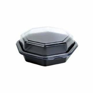 Plastbakke Octaview m/låg 8-kantet 400ml 405stk/kar