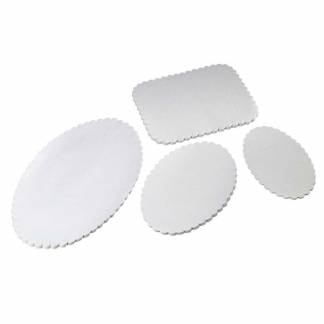 Fadpapir pr&aelig;get 33x50cm oval 500stk/pak