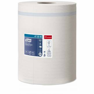 Aftørringspapir Tork Reflex Standard M4 hvid 473242 6rl/kar