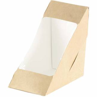 Sandwichæske t/wraps PLA 175x75x90mm 500stk/pak
