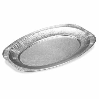 Cateringfad oval lille 35x25x2,1cm 6586 10stk/pak