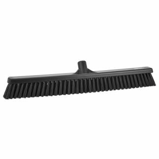Fejekost Vikan sort 610mm blød/stiv