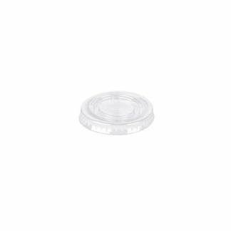 Låg t/dressingbæger 30ml/1 oz Ø44mm klar PET 100stk/pak