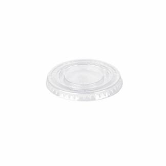Låg t/dressingbæger 60ml/2 oz Ø62mm klar PET 100stk/pak