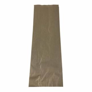 Grovbrødspose lang brun 160/80x460mm 500stk/pk 40g