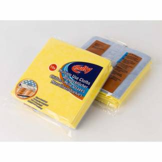 Alt-mulig-klud Cleanline ass 38x38cm 110g 10stk/pak