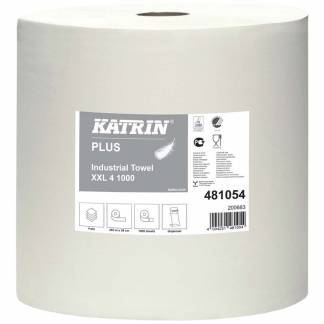 Aftørringspapir Plu XXL 4 1000 38cmx360m 1rul/kar 481054