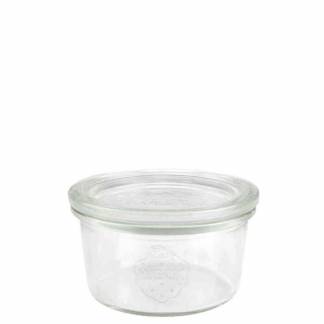 Sylteglas Weck incl låg (740) 290ml Ø10x5,5cm 6stk/pak
