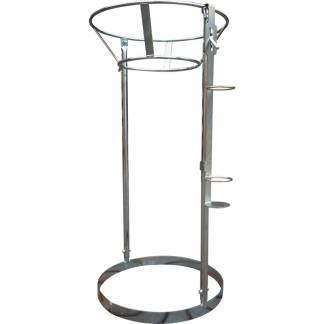 Affaldsstativ t/returplastsæk stålstativ eksl. poseholder