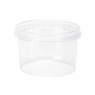 Plastbøtte + låg handy-lock PP 280ml 95-280 475sæt/kar