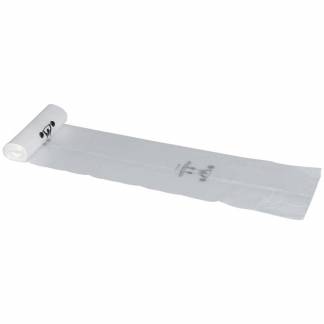 Plastiksæk LLDPE 700x1100mm Super 25my 100L 10stk/rul